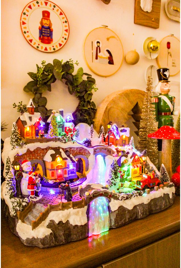 Vila Decorativa Natalina Natal -4-